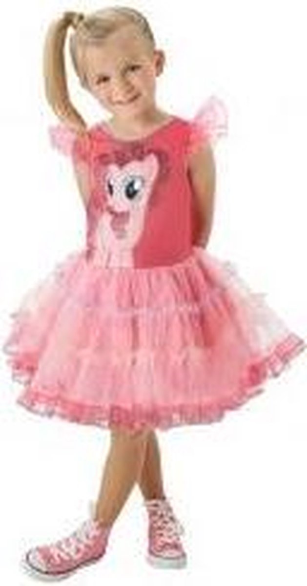 My Little Pony Kostuum | My Little Pony Pinkie Pie Deluxe | Meisje | Maat 134 | Carnaval kostuum | Verkleedkleding